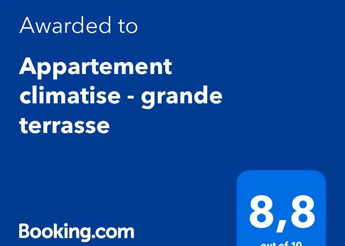 Grande Terrasse Climatise Apartamento *